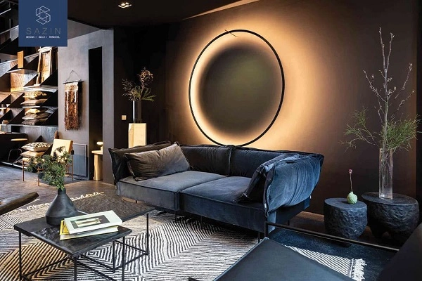 نورپردازی اتاق پذیرایی-سازین