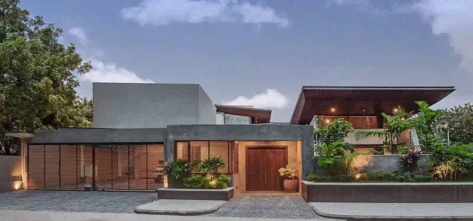 نمای سیمانی-سازین