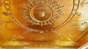 پتینه کاری با ورق طلا