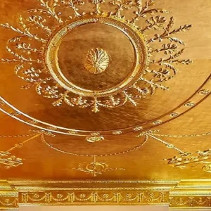 پتینه کاری با ورق طلا