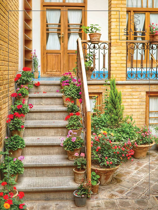 خانه سنتی ایرانی-سازین