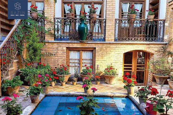 خانه سنتی ایرانی-سازین