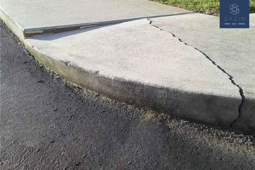 ترک خوردگی دال بتنی کف