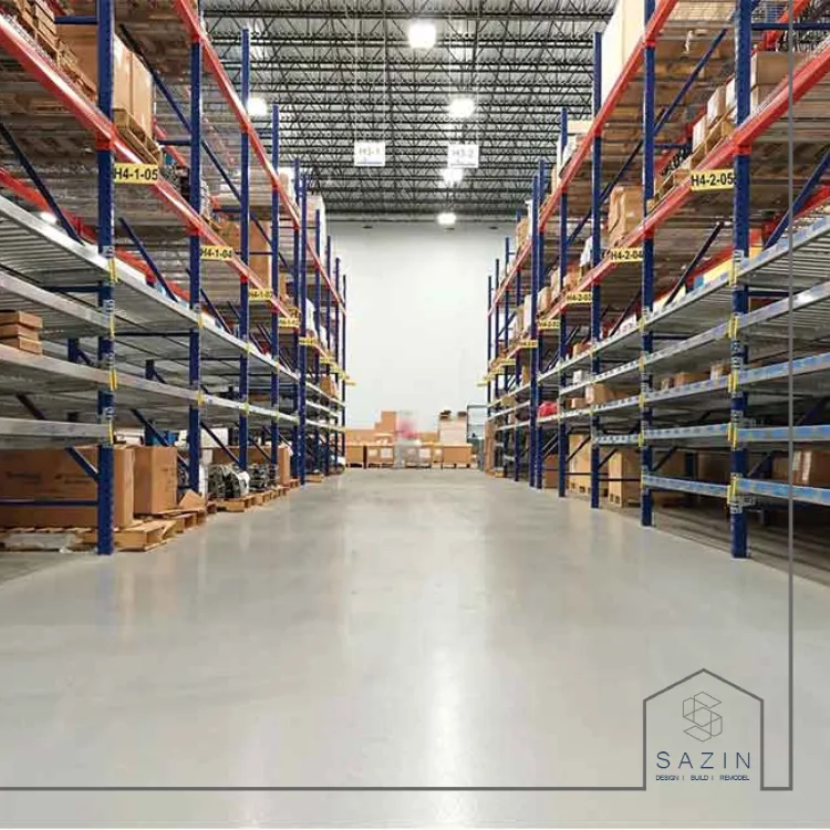 اجرای سخت کننده و براق کننده برای کفپوش های صنعتی