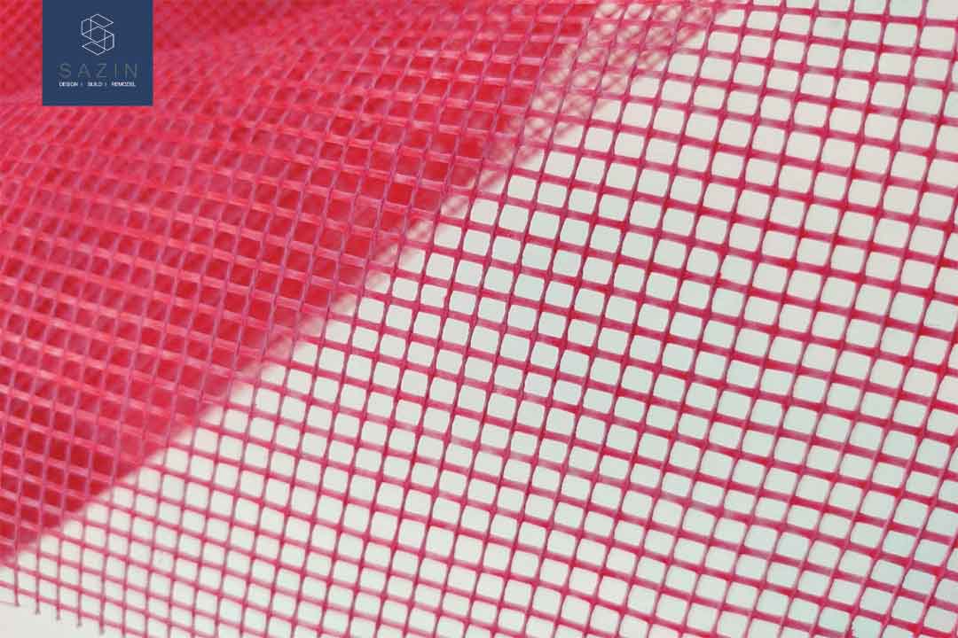 مش فایبرکلاس مخصوص سیمان و گچ