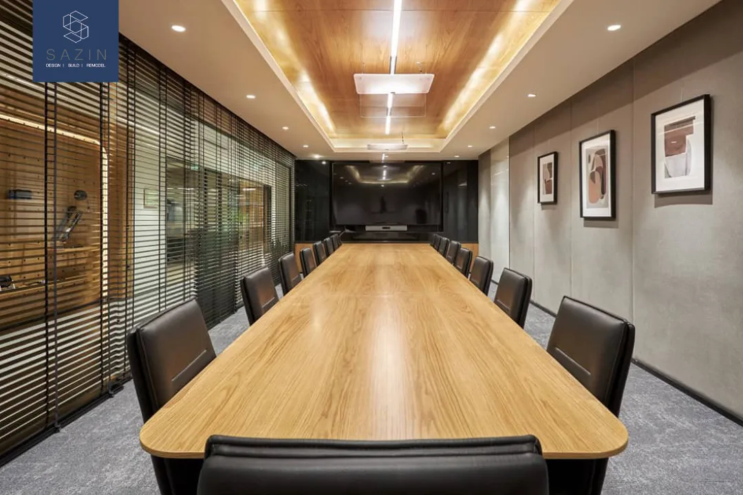 طراحی دکوراسیون اتاق کنفرانس