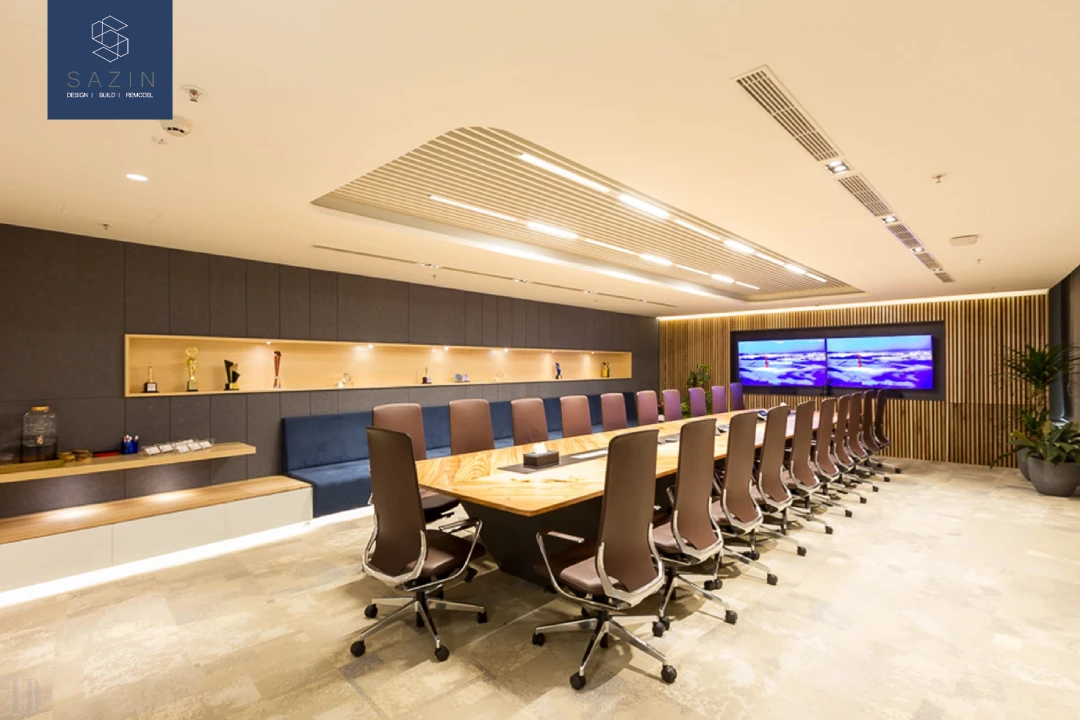طراحی دکوراسیون اتاق کنفرانس