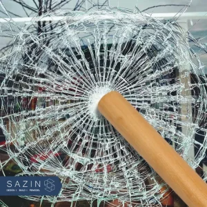 محافظ شیشه در برابر ضربه و تخریب