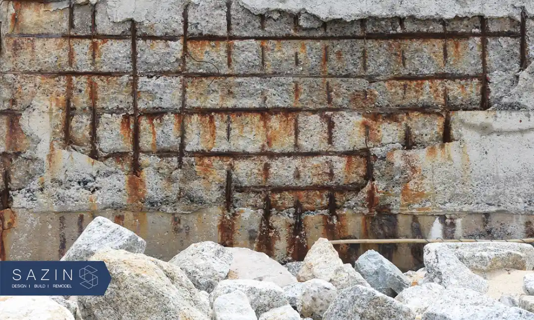 پیامدهای خوردگی میلگرد در سازه های بتن آرمه